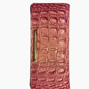 Pink Brahmin wallet